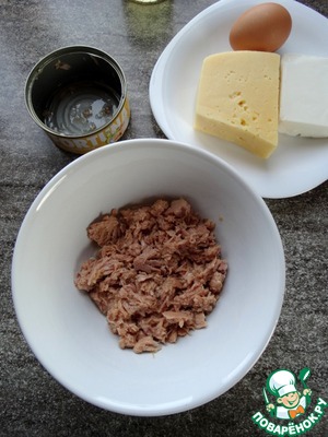 А-ля хачапури с тунцом А-ля хачапури с тунцом