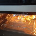 Куриные шарики в сырном соусе в духовке