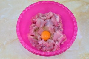 Оранжевый цыпленок Оранжевый цыпленок