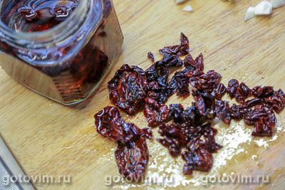 Свиные рулетики с вялеными томатами и моцареллой Свиные рулетики с вялеными томатами и моцареллой