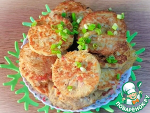 Картофельные лепешки с мясным припеком Картофельные лепешки с мясным припеком