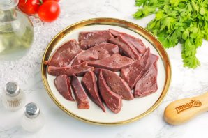 Салат из печени Салат из печени