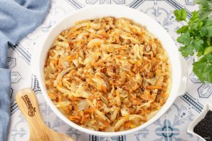 Заливной пирог с капустой на кефире Заливной пирог с капустой на кефире