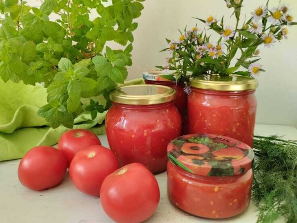 Томаты в собственном соку Томаты в собственном соку
