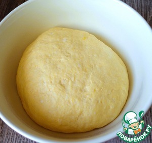 Пирог с рисом, тыквой и колбасой Пирог с рисом, тыквой и колбасой