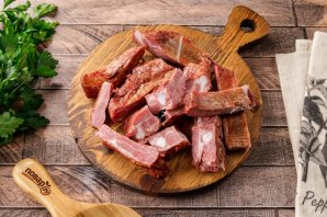 Суп гороховый с копченостями Суп гороховый с копченостями