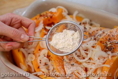 Тыква по-турецки, запеченная в духовке со сливочным маслом Тыква по-турецки, запеченная в духовке со сливочным маслом