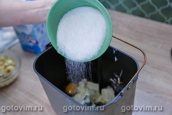 Банановый кекс в хлебопечке