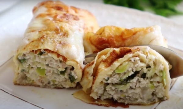 Бризоли с фаршем и кабачком. Готовлю легко и просто: пальчики оближешь Бризоли с фаршем и кабачком. Готовлю легко и просто: пальчики оближешь