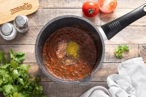 Грузинский соус "Сацебели" Грузинский соус "Сацебели"