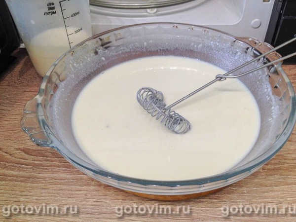 Мясная лазанья с соусом бешамель в микроволновке