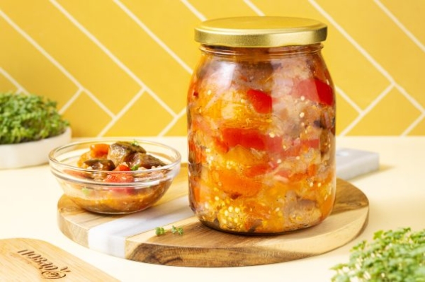 Салат из баклажанов на зиму Салат из баклажанов на зиму