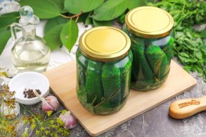 Огурцы консервированные хрустящие