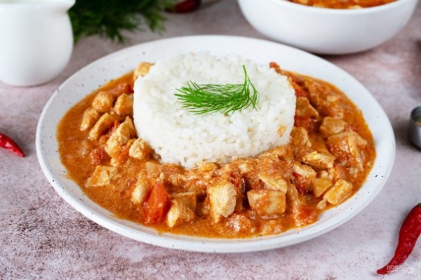 Курица карри