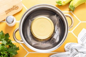 Жареные кабачки с чесноком на зиму