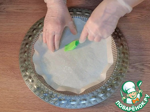 Овощная пицца из моркови и кабачка