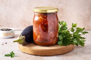 Баклажаны в томатном соке на зиму Баклажаны в томатном соке на зиму