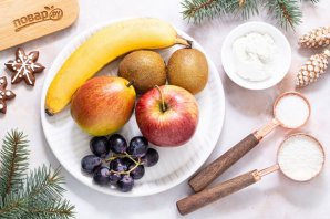 Фруктовый салат на Новый год Лошади Фруктовый салат на Новый год Лошади