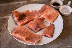 Горбуша в аэрогриле