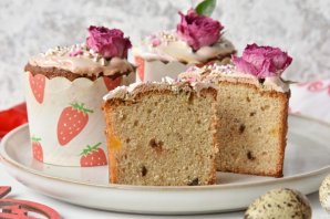 Кексовый кулич на Пасху