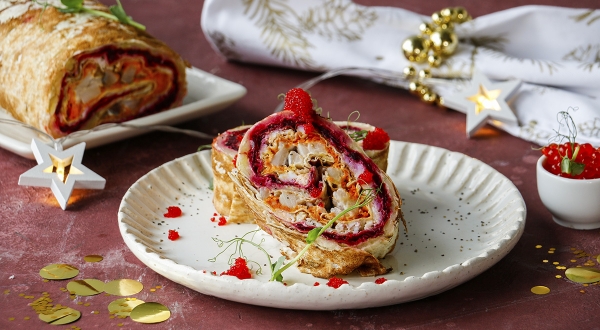 Селедка под шубой в лаваше, пошаговый рецепт с фото на 305 ккал Селедка под шубой в лаваше, пошаговый рецепт с фото на 305 ккал