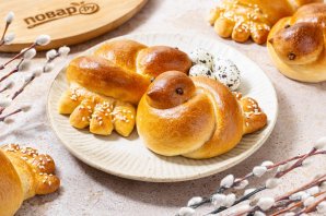 Постные булочки "Жаворонки"