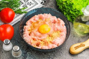 Куриные котлеты в духовке