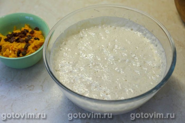 Пышные оладьи с тыквой и беконом