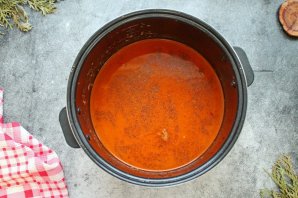 Суп гуляш в мультиварке Суп гуляш в мультиварке