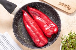 Жареный перец с сыром Жареный перец с сыром