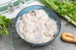 Шашлык из индейки в аэрогриле Шашлык из индейки в аэрогриле