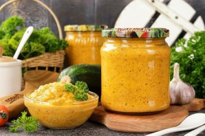 Икра из кабачков жареная Икра из кабачков жареная