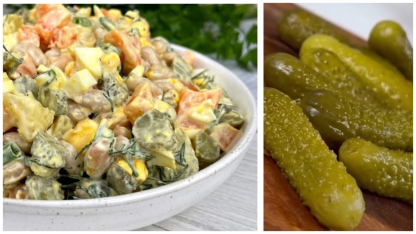 Все порезала, смешала и готово. Простой рецепт вкусного и быстрого салата Все порезала, смешала и готово. Простой рецепт вкусного и быстрого салата