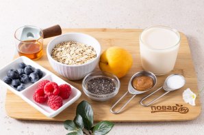 Каша овсяная с семенами чиа Каша овсяная с семенами чиа