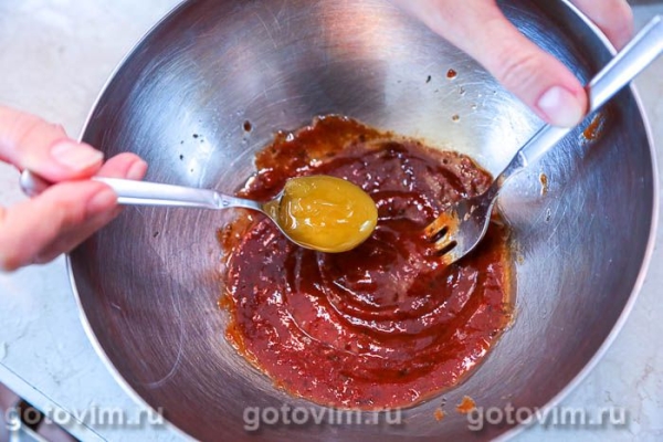 Свиные ребрышки на решетке