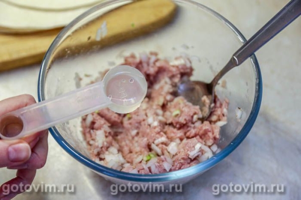 Чебуреки из лаваша с мясом