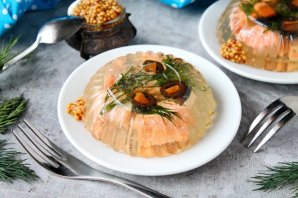 Заливное из форели Заливное из форели