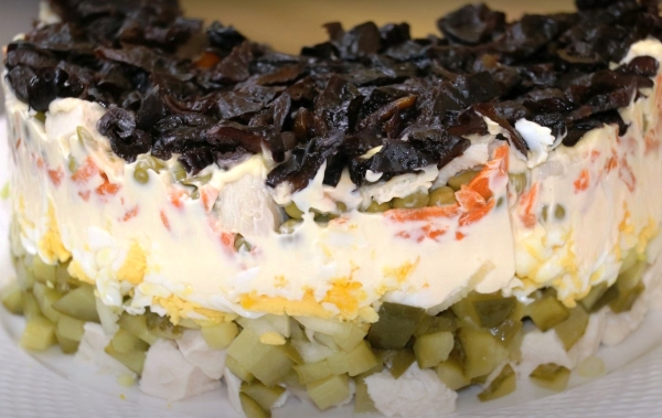 Забытый многими салат “Прага”. Этот рецепт был самым дорогим в советских ресторанах Забытый многими салат “Прага”. Этот рецепт был самым дорогим в советских ресторанах