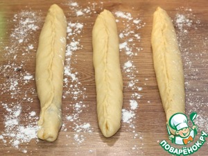 Сдобный пасхальный хлеб с тремя начинками