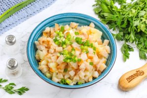 Салат с масляной рыбой Салат с масляной рыбой