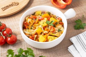 Овощное рагу по-домашнему Овощное рагу по-домашнему