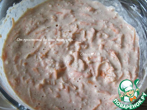 Морковные блины с паприкой