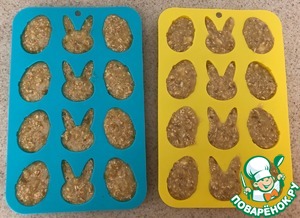 Овсяные "яйца" с кокосовым маслом Овсяные "яйца" с кокосовым маслом