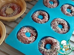 Свекольные бублики с семечками