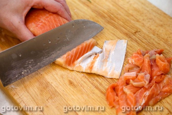 Блинная поляна с рыбой и морепродуктами