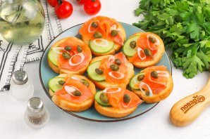 Брускетты в аэрогриле