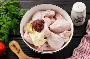 Крылышки на мангале