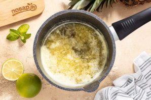 Варенье из ананаса с лаймом и мятой Варенье из ананаса с лаймом и мятой