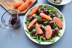 Куриная печень по-анжуйски Куриная печень по-анжуйски