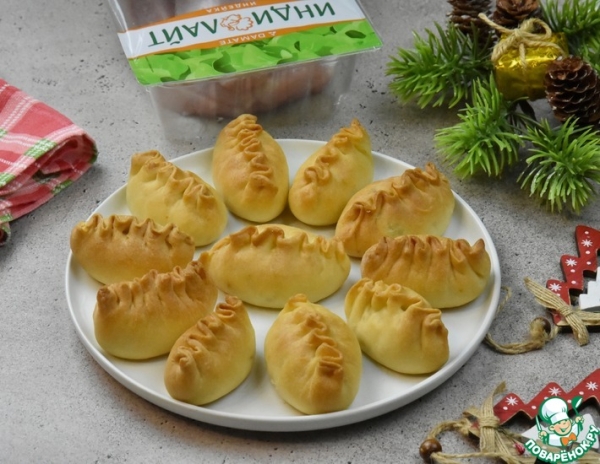 Закусочные мини пирожки с индейкой